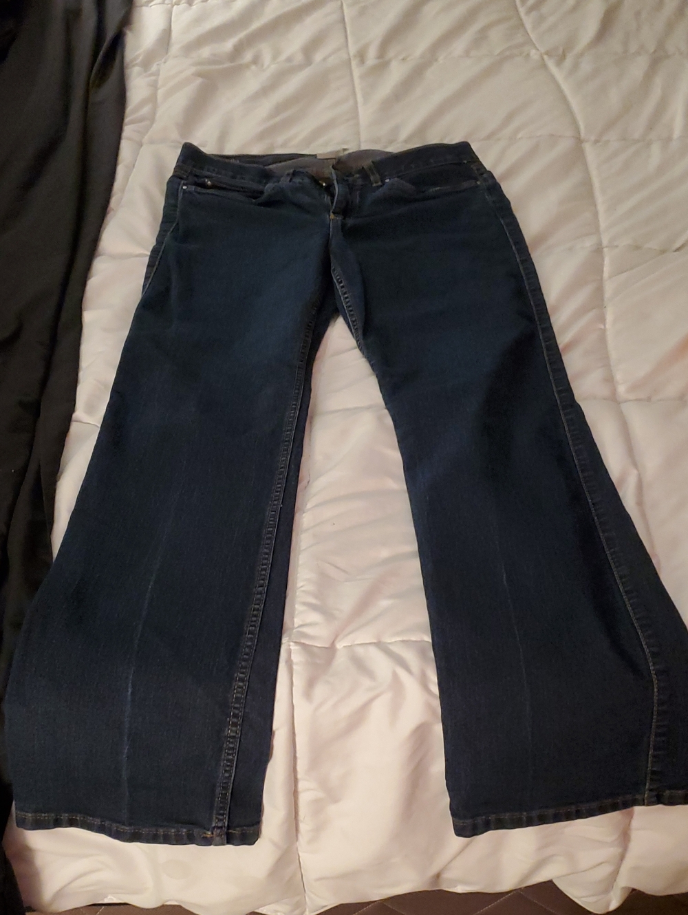 Dark Blue Women's Bootcut Jeans Like New!!